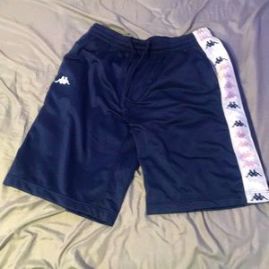 Unworn pair of basketball shorts, Blue-ish Purple, XL, Brand - Kappa